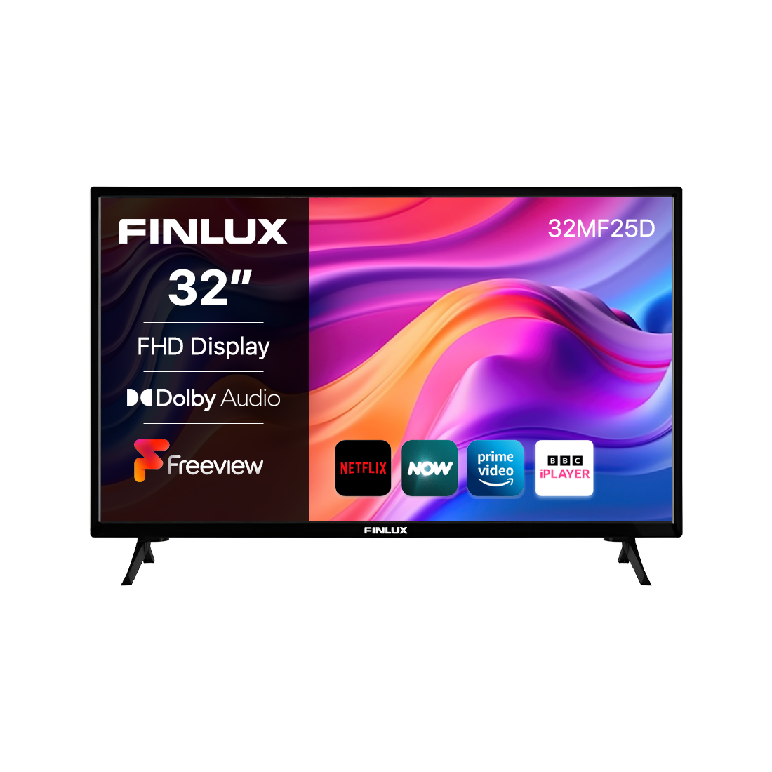 Finlux 32" FHD DVD Combi TV - 32MF25D