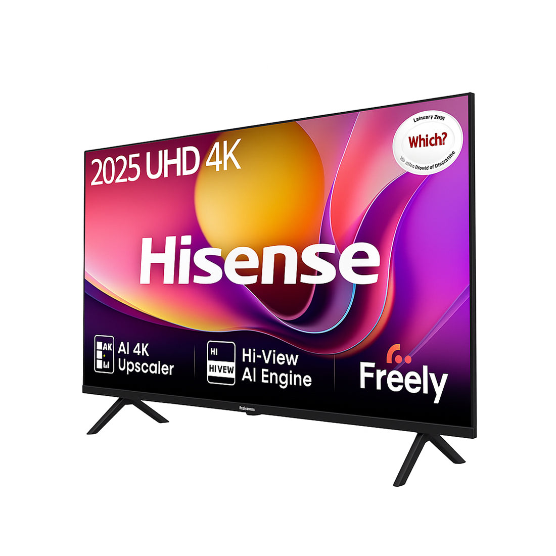 Hisense 65" 4K Ultra HD Smart TV (2025 Model) – UHD Display with Freely TV