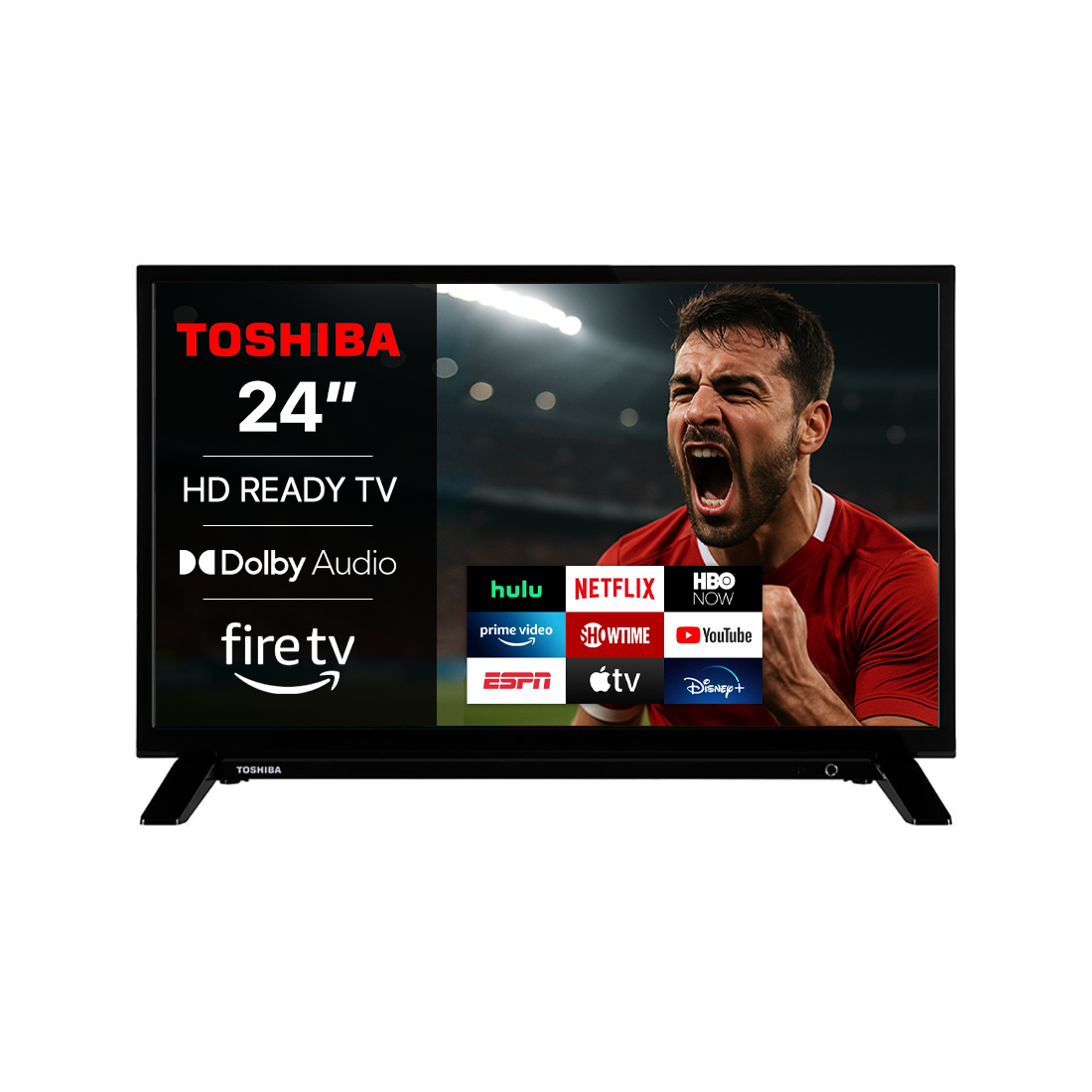 Toshiba 24WF2F53DB 24 Inch HD Ready Smart TV
