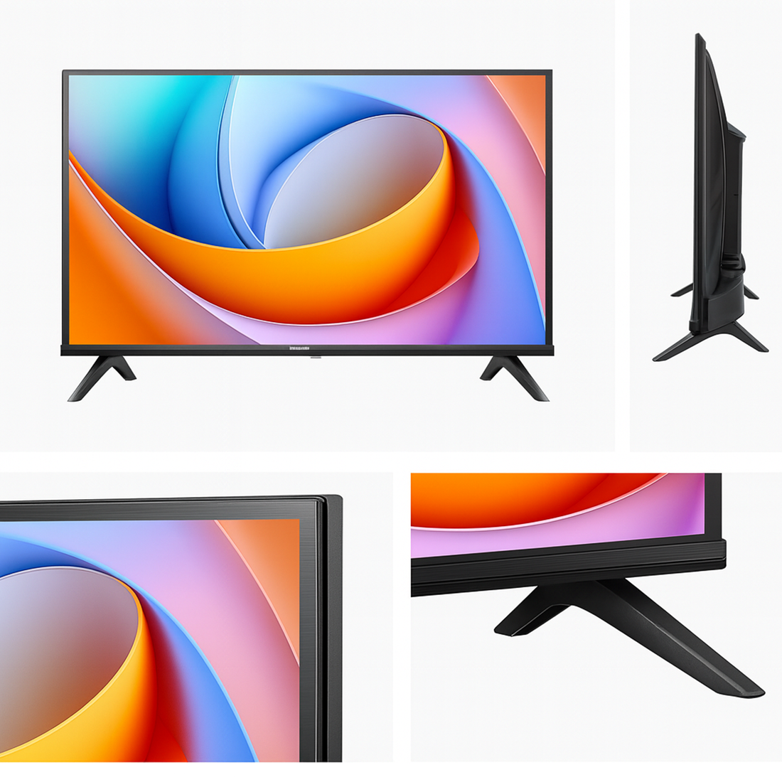 Hisense 40" Smart Full HD LED TV (2025 Model) – Direct Lit Display with Natural Colour Enhancer & Freely Streaming