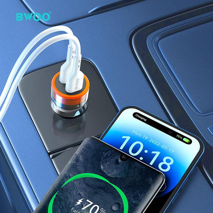 Bwoo Car Charger - Electronic Accessories for Automotive & Motorcycle