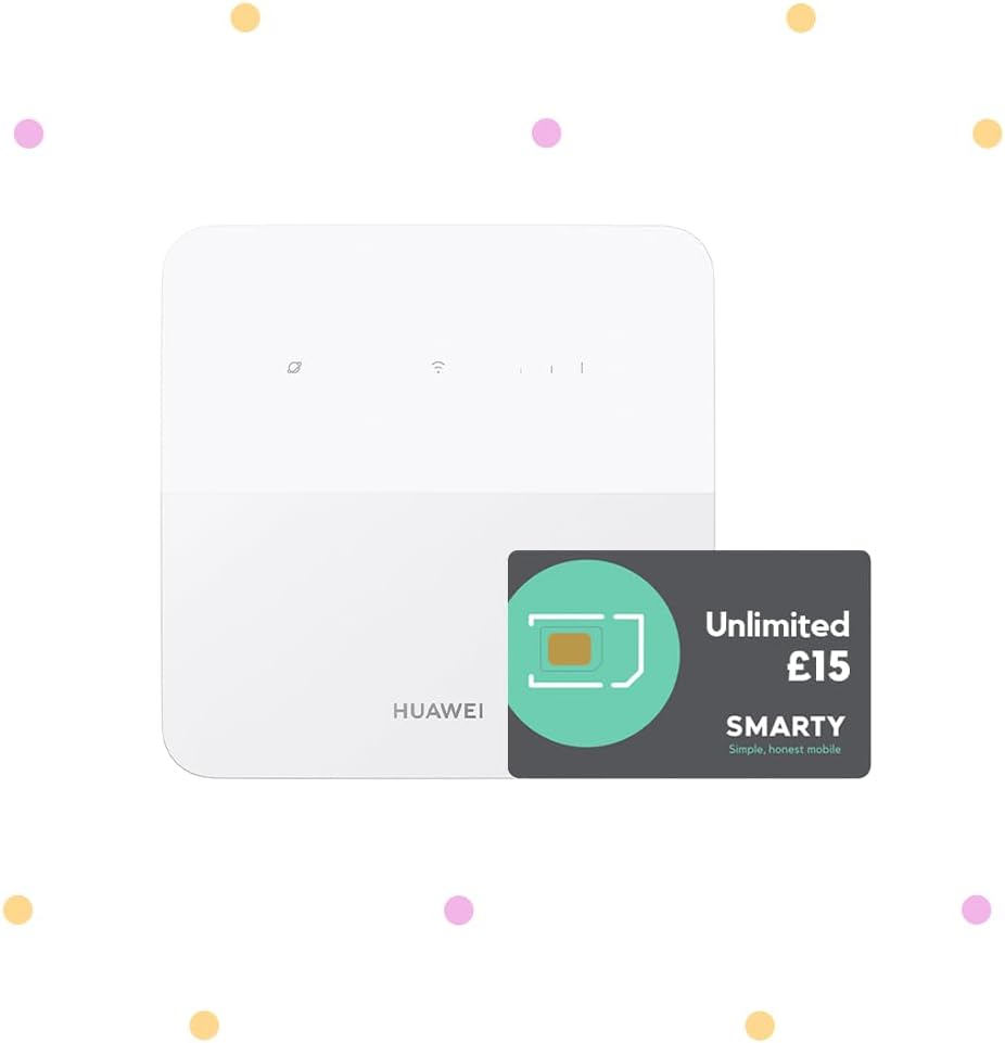 Huawei B320 with UNLIMITED Student Data Sim for Only £15 Per Month!