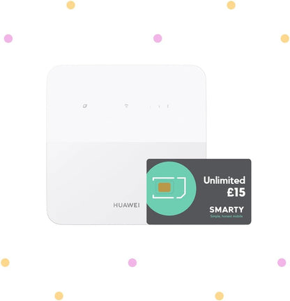 Huawei B320 with UNLIMITED Student Data Sim for Only £15 Per Month!