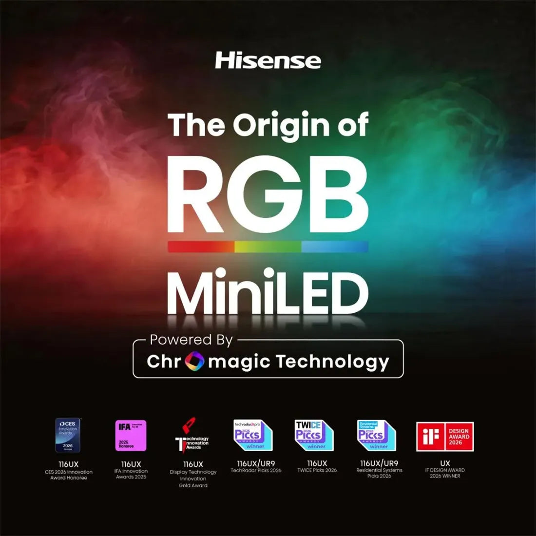 65 '' 65UR8STUK | RGB MiniLED Smart TV 4K 180 Hz