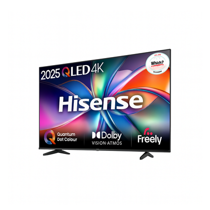 HISENSE E7Q 65" QLED 4K Ultra HD HDR Smart AI TV with Freely - 65E7QTUK - eFones.com