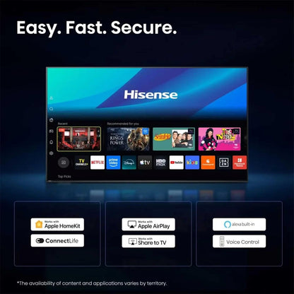 Hisense 65Q7STUK 65" Hi-QLED 4K Smart TV (2026)