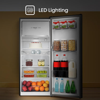 Hisense RR220D4BDE Freestanding Tall Fridge