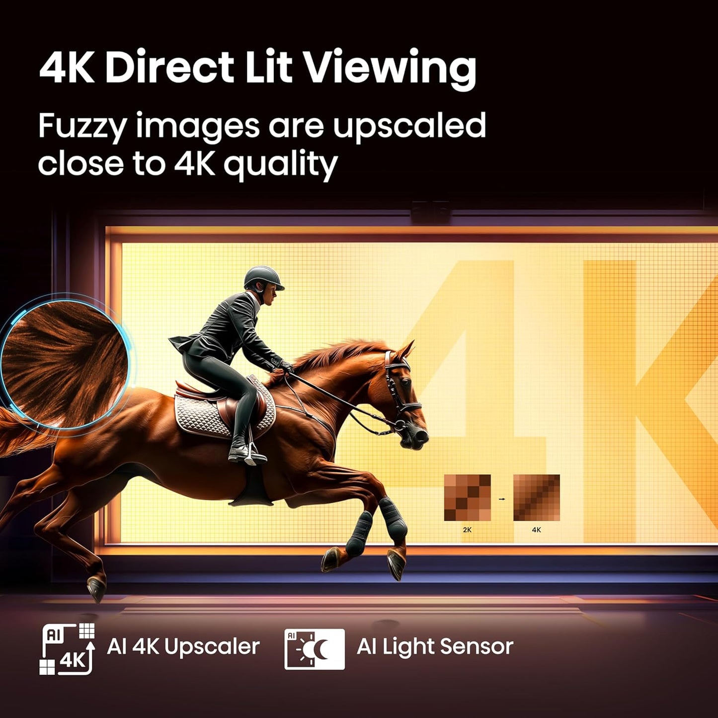 Hisense 65" E7Q Hi-QLED 4K Ultra HD Smart TV – 65E78QTUK