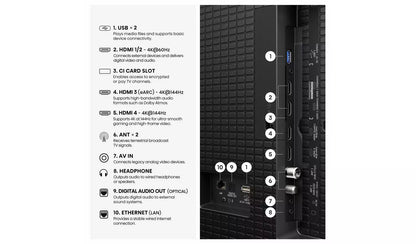 Hisense 2026 100" E78STUK PRO Hi-QLED 4K Ultra HD 144Hz Smart TV – 100E78STUK PRO