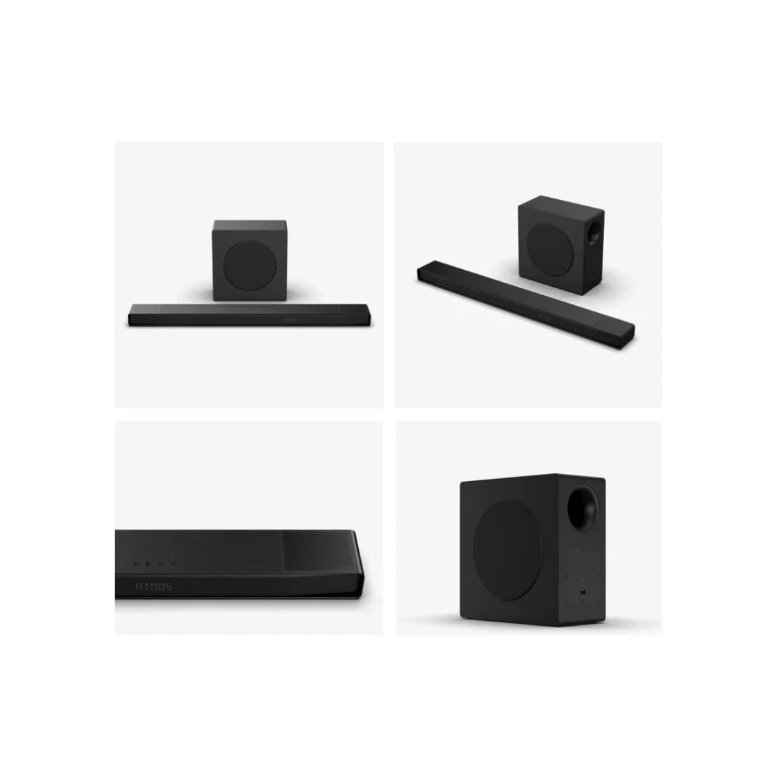 Hisense AX3120Q Dolby Atmos Soundbar | 3.1.2 Channel, 500W, Wireless Subwoofer & Rear Speakers
