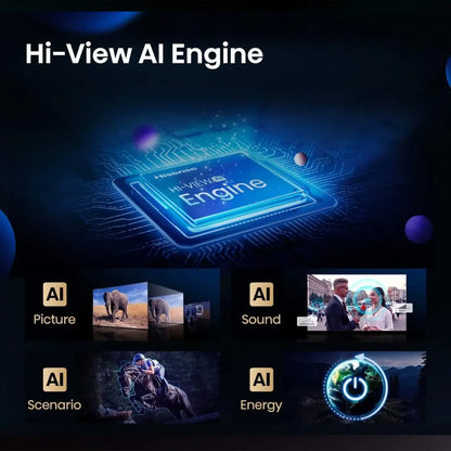 Hisense 55" E8Q Mini-LED 4K Ultra HD 144Hz Smart TV – 55E8QTUK