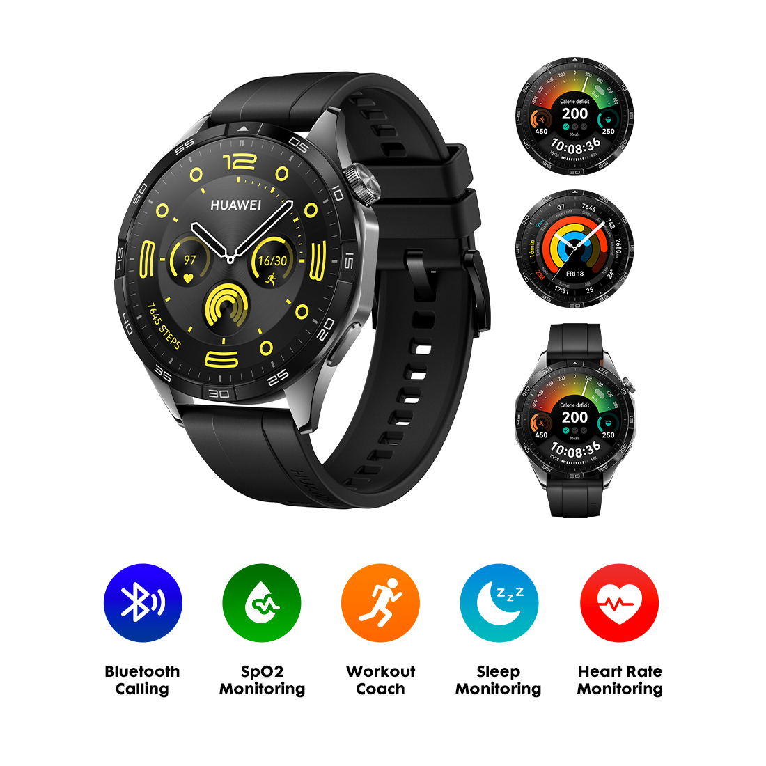 Huawei Watch GT4 46mm Fluoroelastomer Strap