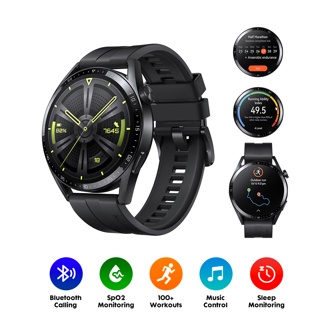 Huawei Watch GT3 46mm - Black