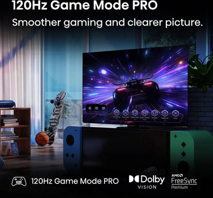 Hisense A85Q 65" OLED 4K 120Hz Smart TV - 65A85QTUK