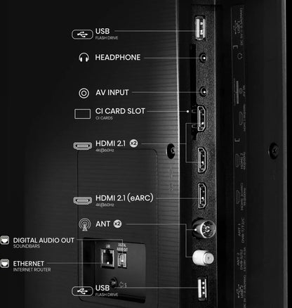 Hisense E7Q 75" QLED 4K Smart TV - 75E7QTUK