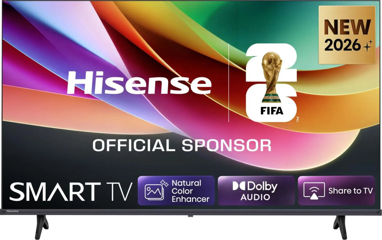 Hisense 32" E4 Series HD Ready Smart TV – 32E4STUK
