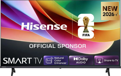 Hisense 32" E4 Series HD Ready Smart TV – 32E4STUK