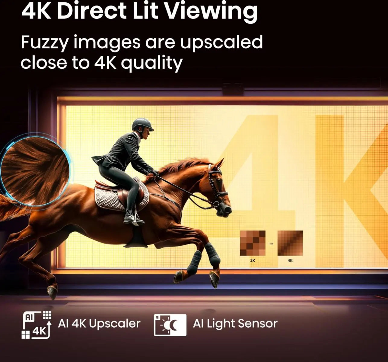 Hisense E7Q 75" QLED 4K Smart TV - 75E7QTUK
