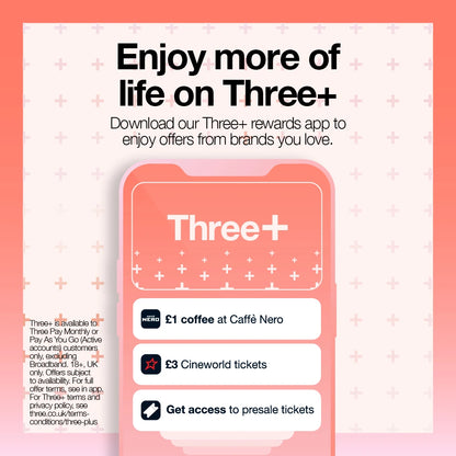 Three Mobile Broadband SIM Card | 24GB Data | Pay As You Go