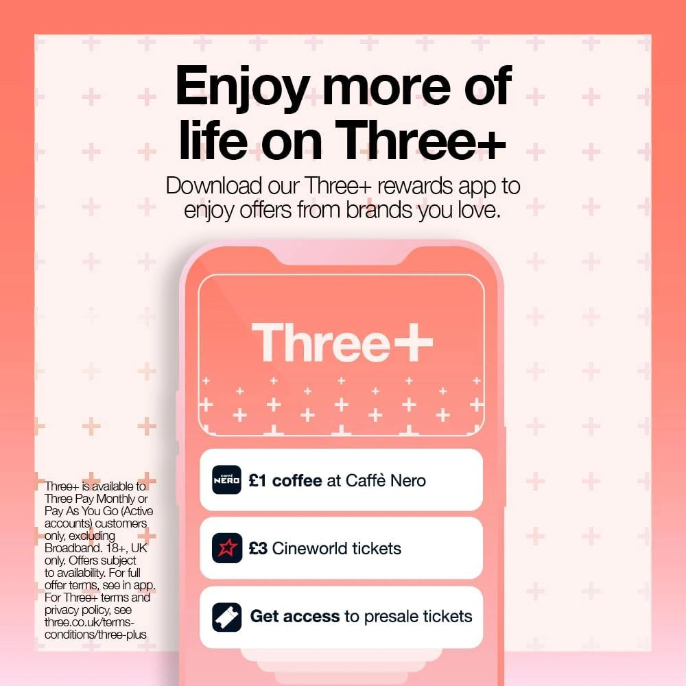 Three PAYG Mobile Broadband SIM | Pre-loaded with 15GB of Data | Lasts up to 3 Months