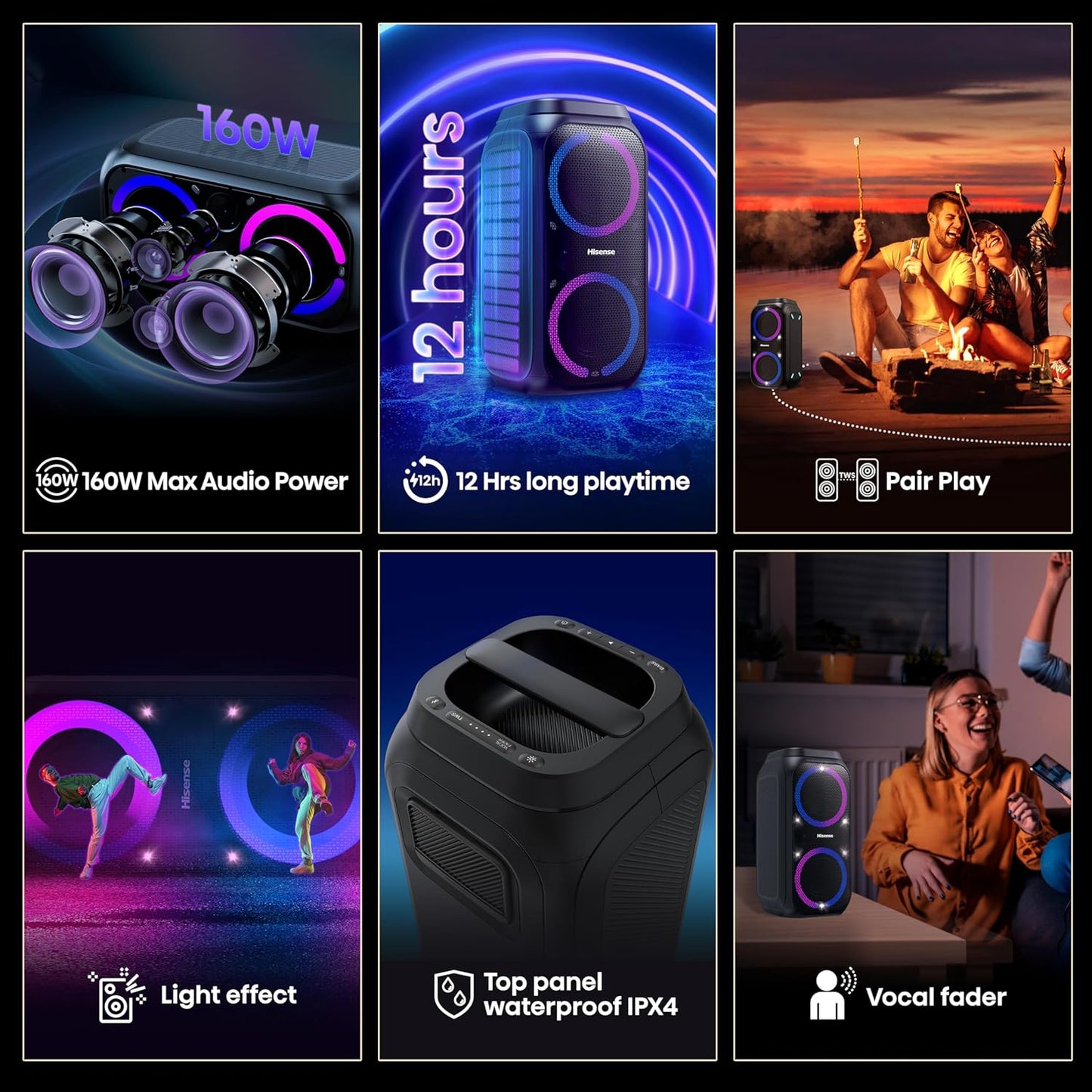 Hisense Party Rocket 160 Speaker