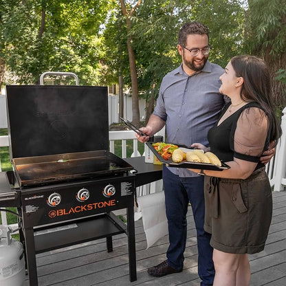 Blackstone 28 Inch Gas Griddle on Patio