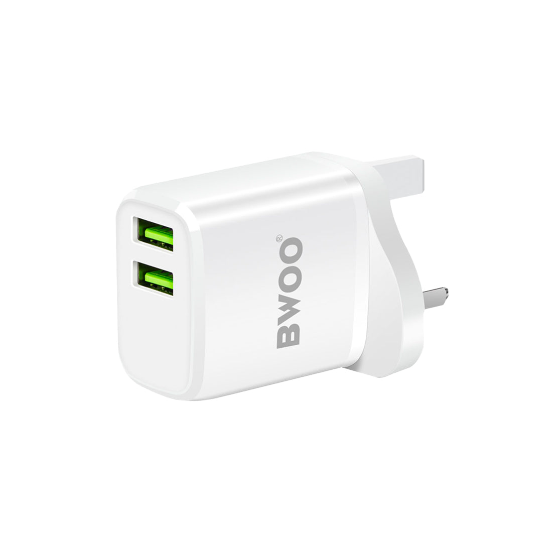 12W Dual USB UK Mobile Phone Wall Charger