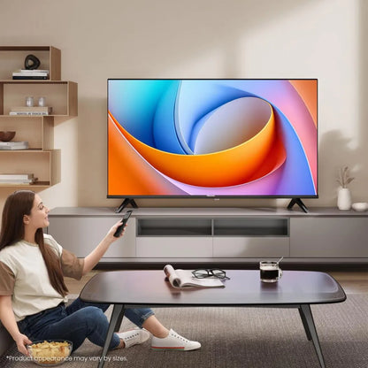 Hisense 32 inch Smart TV displayed in a modern living room environment