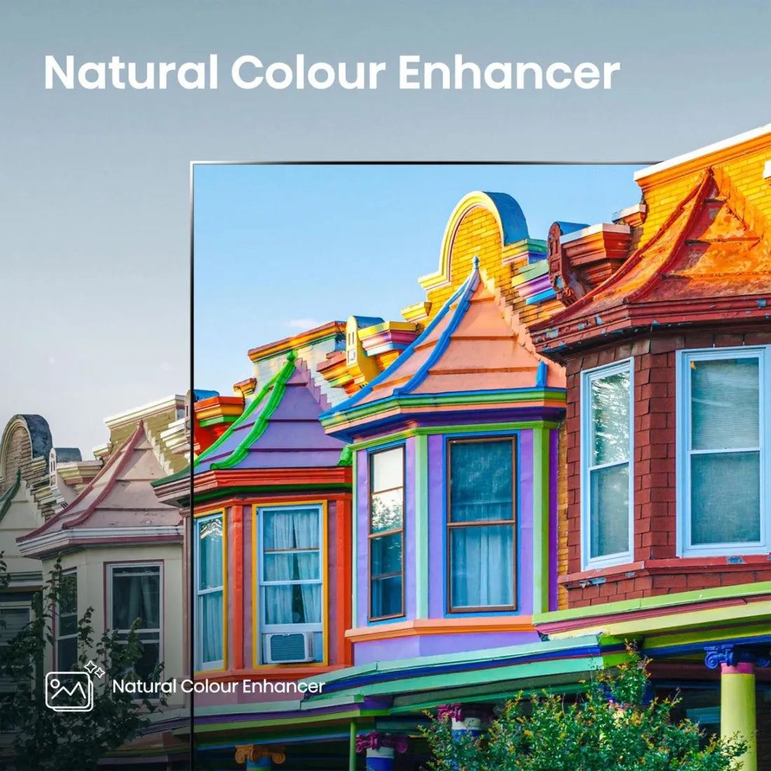 Natural Colour Enhancer picture quality on Hisense A4 LED Smart TV