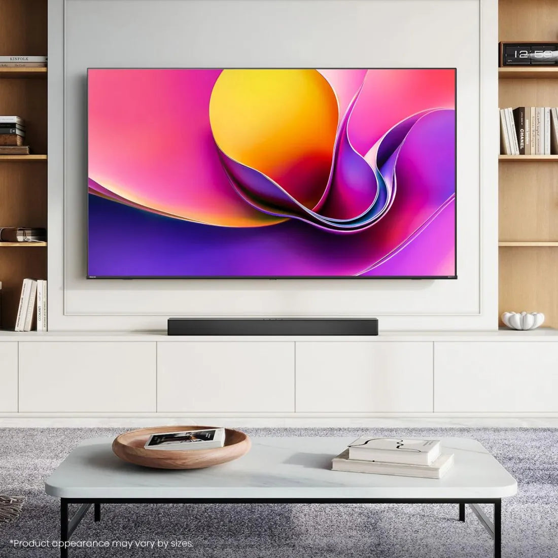 Freely built-in TV platform and live streaming interface on Hisense E6Q Smart TV