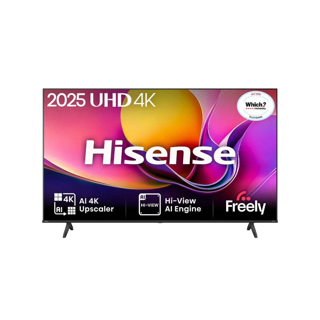 Hisense 50 inch E6Q LED 4K Smart TV front view