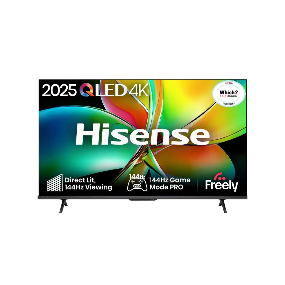 Hisense 50 inch E7Q PRO QLED 4K Smart TV front view
