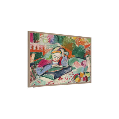 Close-up of Hisense 55" Canvas S7NQ anti-glare Hi-Matte art screen