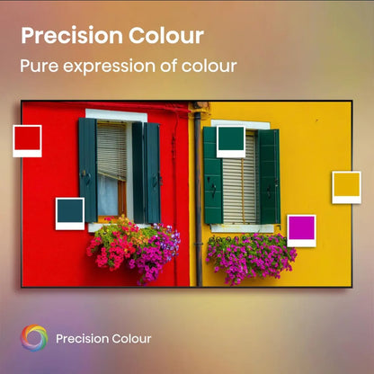 Precision Colour technology delivering vivid colours on Hisense E6Q Smart TV