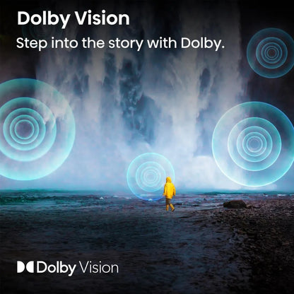 Dolby Vision HDR visual feature displayed on Hisense E7Q QLED Smart TV