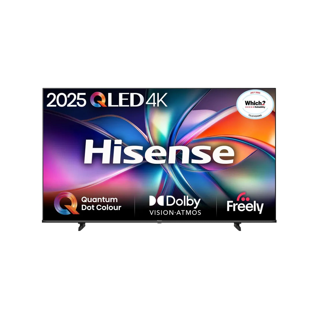 Hisense 65 inch E7Q QLED 4K Smart TV front view