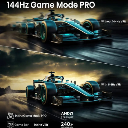 Hisense 65E8QTUK 144Hz Game Mode Pro