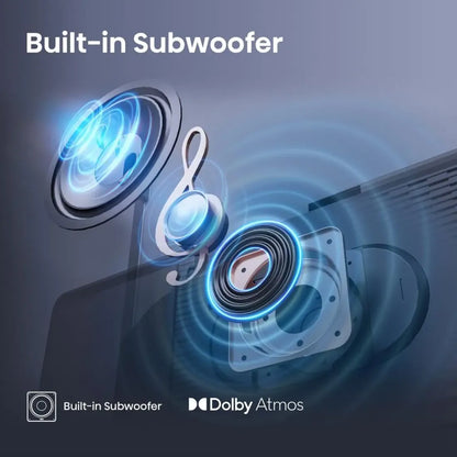 Hisense 65E8QTUK Built-In Subwoofer with Dolby Atmos
