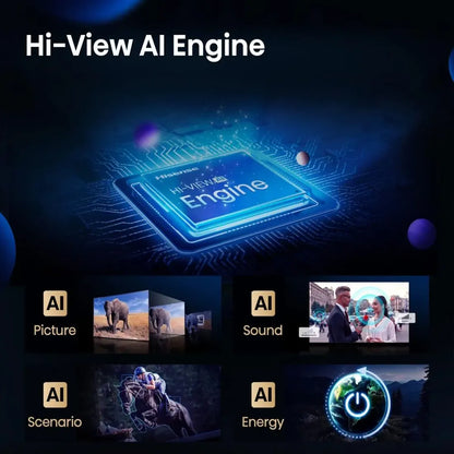 Hisense 65E8QTUK Hi-View AI Picture Engine