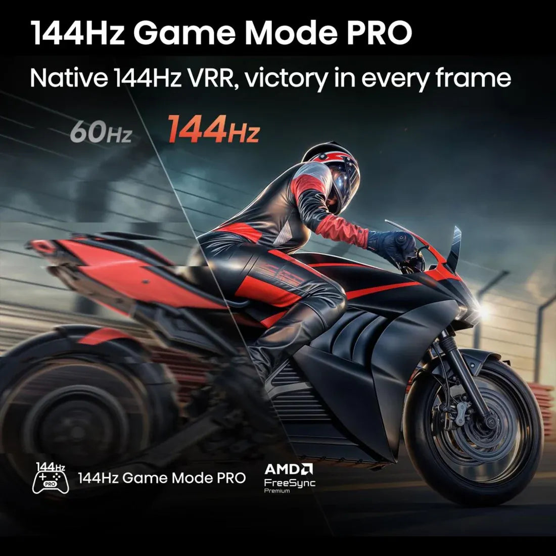 Hisense U7Q 144Hz Game Mode Pro for smooth next-generation gaming