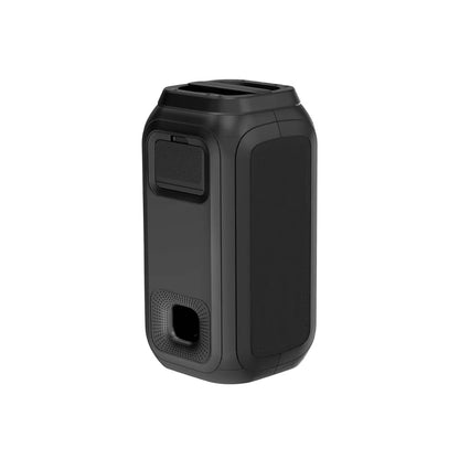 Rear view of Hisense Party Rocket 160 speaker showing connection ports and rear panel