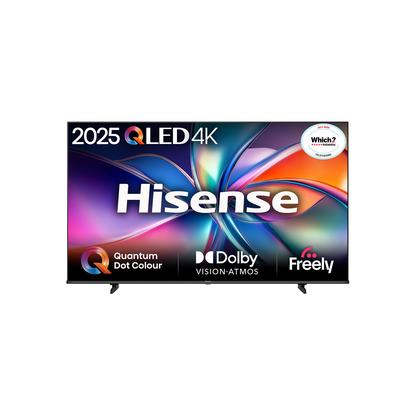 HISENSE E7Q 65" QLED 4K Ultra HD HDR Smart AI TV with Freely - 65E7QTUK - eFones.com