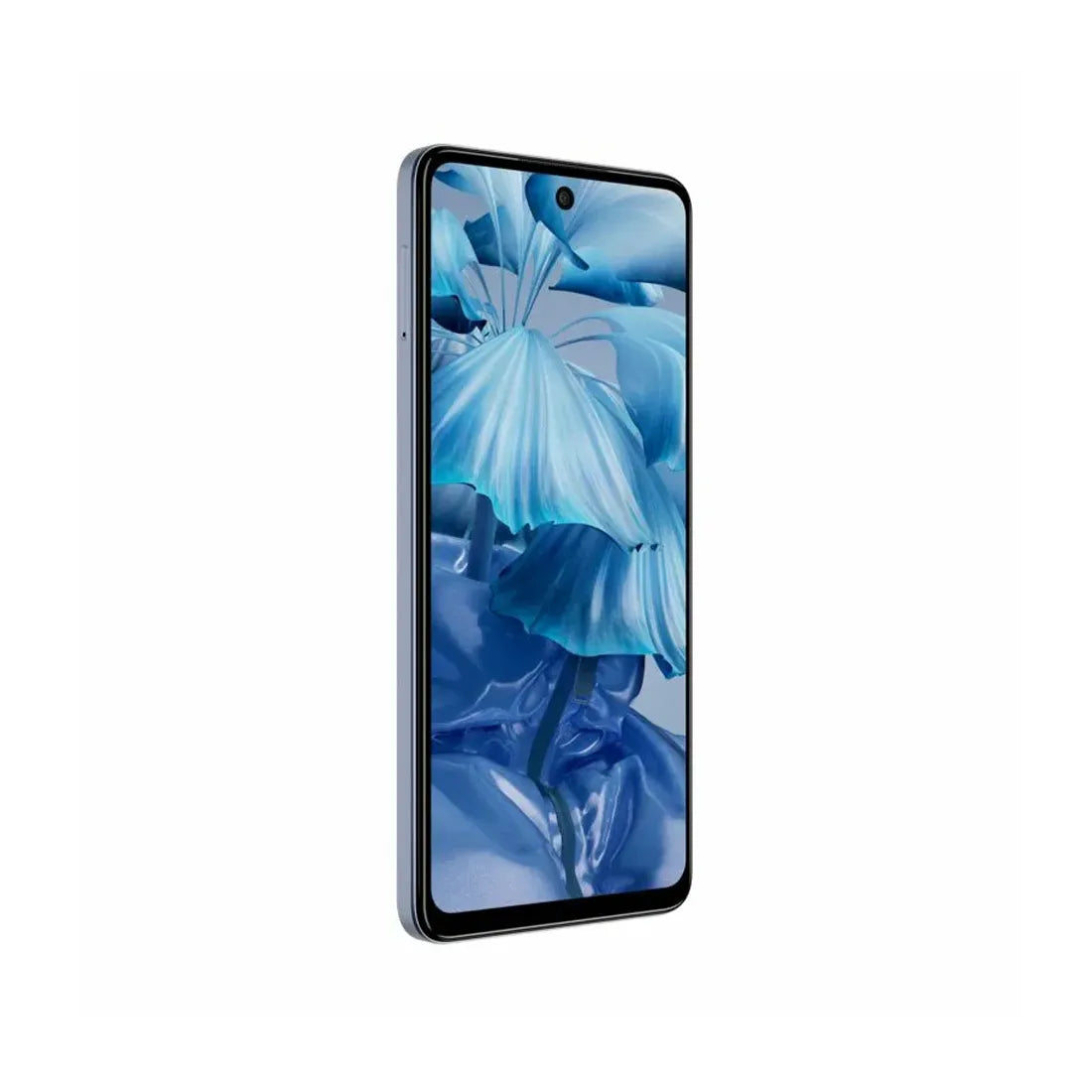 Front display of HMD Pulse 4G smartphone in blue colour
