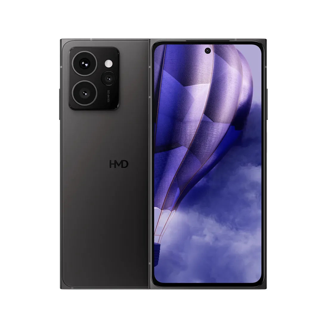 HMD Skyline 5G smartphone with front display and black rear finish