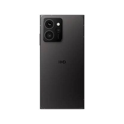 HMD Skyline 5G smartphone rear view in black finish