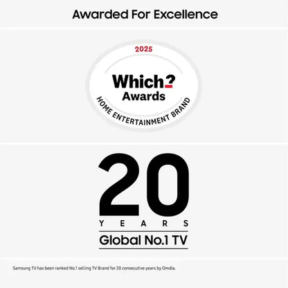 SAMSUNG Q7F 65" QLED 4K Vision AI Smart TV 2025 | QE65Q7F