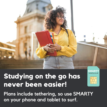 SMARTY SIM - £15 Per Month (Student Deal)