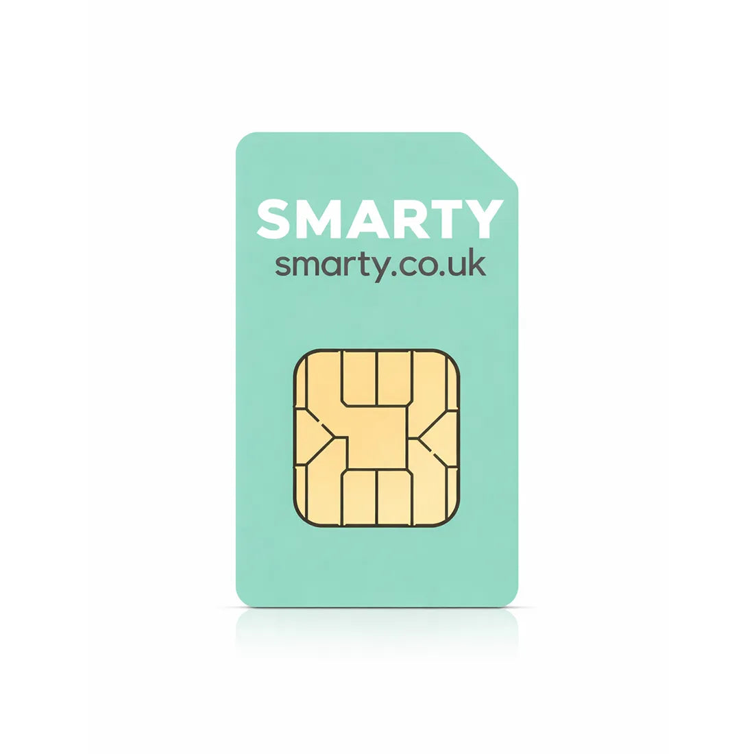 SMARTY SIM card no contract SIM only plan front view