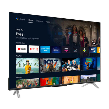 TCL 43" Inch Smart 4K Ultra HD HDR Android TV