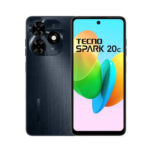 Tecno SPARK 20c - Gravity Black - 8+128GB